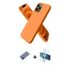 MARSİLYAN™- iPhone 12 Pro Max Kılıf Kozmos Yansıma Özel Seri - Siyah 3D Antistatik Seramik Nano Ekran Koruyucu + Shine Kamera Lens Koruma Cam - SH