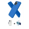 MARSİLYAN™- iPhone 12 Pro Max Kılıf Kozmos Yansıma Özel Seri - Siyah 3D Antistatik Seramik Nano Ekran Koruyucu + Shine Kamera Lens - LT