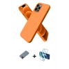 MARSİLYAN™- iPhone 12 Pro Max Kılıf Kozmos Yansıma Özel Seri - Siyah 3D Antistatik Seramik Nano Ekran Koruyucu + Metal Kamera Lens Koruma Cam - KI