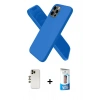MARSİLYAN™- iPhone 12 Pro Max Kılıf Kozmos Yansıma Özel Seri - Siyah 5D Eko Cam Ekran Koruyucu + Shine Kamera Lens - GD