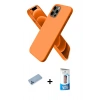 MARSİLYAN™- iPhone 12 Pro Max Kılıf Kozmos Yansıma Özel Seri - Siyah 5D Eko Cam Ekran Koruyucu + Shine Kamera Lens Koruma Cam - MI