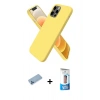 MARSİLYAN™- iPhone 12 Pro Max Kılıf Kozmos Yansıma Özel Seri - Siyah 5D Eko Cam Ekran Koruyucu + Shine Kamera Lens Koruma Cam - MI