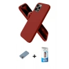 MARSİLYAN™- iPhone 12 Pro Max Kılıf Kozmos Yansıma Özel Seri - Siyah 5D Eko Cam Ekran Koruyucu + Shine Kamera Lens Koruma Cam - GI