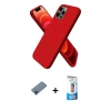 MARSİLYAN™- iPhone 12 Pro Max Kılıf Kozmos Yansıma Özel Seri - Siyah 5D Eko Cam Ekran Koruyucu + Shine Kamera Lens Koruma Cam - SH