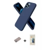 MARSİLYAN™- iPhone 12 Pro Max Kılıf Kozmos Yansıma Özel Seri - Siyah 6D Mat Seramik Hayalet Nano Ekran Koruyucu + Shine Kamera Lens Koruma Cam - SABE