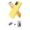 MARSİLYAN™- iPhone 12 Pro Max Kılıf Kozmos Yansıma Özel Seri - Siyah Bilvis Hayalet Cam Ekran Koruyucu + Shine Kamera Lens Koruma Cam - GD