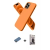 MARSİLYAN™- iPhone 12 Pro Max Kılıf Kozmos Yansıma Özel Seri - Siyah Bilvis Hayalet Cam Ekran Koruyucu + Shine Kamera Lens Koruma Cam - GD