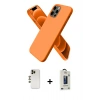 MARSİLYAN™- iPhone 12 Pro Max Kılıf Kozmos Yansıma Özel Seri - Siyah Bilvis Hayalet Cam Ekran Koruyucu + Shine Kamera Lens - GD