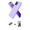 MARSİLYAN™- iPhone 12 Pro Max Kılıf Kozmos Yansıma Özel Seri - Siyah Bilvis Hayalet Cam Ekran Koruyucu + Shine Kamera Lens Koruma Cam - GD