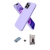 MARSİLYAN™- iPhone 12 Pro Max Kılıf Kozmos Yansıma Özel Seri - Siyah Bilvis Hayalet Cam Ekran Koruyucu + Shine Kamera Lens Koruma Cam - PE