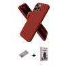 MARSİLYAN™- iPhone 12 Pro Max Kılıf Kozmos Yansıma Özel Seri - Siyah Bilvis Hayalet Cam Ekran Koruyucu + Shine Kamera Lens Koruma Cam - SABE