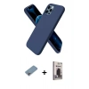 MARSİLYAN™- iPhone 12 Pro Max Kılıf Kozmos Yansıma Özel Seri - Siyah Bilvis Hayalet Cam Ekran Koruyucu + Shine Kamera Lens Koruma Cam - GI