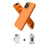 MARSİLYAN™- iPhone 12 Pro Max Kılıf Kozmos Yansıma Özel Seri - Siyah Bilvis Hayalet Cam Ekran Koruyucu + Shine Kamera Lens - LT