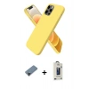 MARSİLYAN™- iPhone 12 Pro Max Kılıf Kozmos Yansıma Özel Seri - Siyah Bilvis Hayalet Cam Ekran Koruyucu + Shine Kamera Lens Koruma Cam - SH