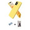 MARSİLYAN™- iPhone 12 Pro Max Kılıf Kozmos Yansıma Özel Seri - Siyah Bilvis Hayalet Cam Ekran Koruyucu + Shine Kamera Lens Koruma Cam - MI