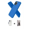 MARSİLYAN™- iPhone 12 Pro Max Kılıf Kozmos Yansıma Özel Seri - Siyah Bilvis Hayalet Cam Ekran Koruyucu + Shine Kamera Lens - LT