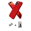 MARSİLYAN™- iPhone 12 Pro Max Kılıf Kozmos Yansıma Özel Seri - Siyah Bilvis Hayalet Cam Ekran Koruyucu + Shine Kamera Lens Koruma Cam - SABE