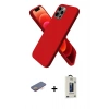 MARSİLYAN™- iPhone 12 Pro Max Kılıf Kozmos Yansıma Özel Seri - Siyah Bilvis Hayalet Cam Ekran Koruyucu + Renkli Kamera Lens Koruma Cam - TU