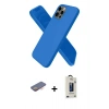 MARSİLYAN™- iPhone 12 Pro Max Kılıf Kozmos Yansıma Özel Seri - Siyah Bilvis Hayalet Cam Ekran Koruyucu + Renkli Kamera Lens Koruma Cam - TU