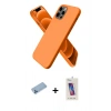 MARSİLYAN™- iPhone 12 Pro Max Kılıf Kozmos Yansıma Özel Seri - Siyah Joko 5D Cam + Mavi Shine Kamera Lens Koruma Cam
