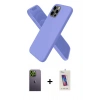 MARSİLYAN™- iPhone 12 Pro Max Kılıf Kozmos Yansıma Özel Seri - Siyah Joko 5D Cam + Neon Fosforlu Kamera Lens - YL