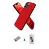 MARSİLYAN™- iPhone 12 Pro Max Kılıf Kozmos Yansıma Özel Seri - Siyah Joko 5D Cam + Shine Kamera Lens Koruma Cam - SABE