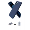 MARSİLYAN™- iPhone 12 Pro Max Kılıf Kozmos Yansıma Özel Seri - Siyah Joko Magic 5D Cam + Renkli Kamera Lens Koruma Cam - SI