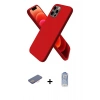 MARSİLYAN™- iPhone 12 Pro Max Kılıf Kozmos Yansıma Özel Seri - Siyah Joko Magic 5D Cam + Renkli Kamera Lens Koruma Cam - PE