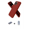 MARSİLYAN™- iPhone 12 Pro Max Kılıf Kozmos Yansıma Özel Seri - Siyah Joko Magic 5D Cam + Renkli Kamera Lens Koruma Cam - SI