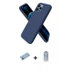 MARSİLYAN™- iPhone 12 Pro Max Kılıf Kozmos Yansıma Özel Seri - Siyah Joko Magic 5D Cam + Shine Kamera Lens Koruma Cam - MI
