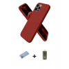 MARSİLYAN™- iPhone 12 Pro Max Kılıf Kozmos Yansıma Özel Seri - Siyah Joko Magic 5D Hayalet Cam + Shine Kamera Lens Koruma Cam - MI