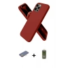 MARSİLYAN™- iPhone 12 Pro Max Kılıf Kozmos Yansıma Özel Seri - Siyah Joko Magic 5D Hayalet Cam + Renkli Kamera Lens Koruma Cam - SI