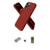 MARSİLYAN™- iPhone 12 Pro Max Kılıf Kozmos Yansıma Özel Seri - Siyah Joko Magic 5D Hayalet Cam + Shine Kamera Lens Koruma Cam - SABE