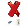 MARSİLYAN™- iPhone 12 Pro Max Kılıf Kozmos Yansıma Özel Seri - Siyah Mat Seramik Nano Ekran Koruyucu + Shine Kamera Lens Koruma Cam - GD