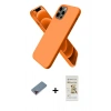 MARSİLYAN™- iPhone 12 Pro Max Kılıf Kozmos Yansıma Özel Seri - Siyah Mat Seramik Nano Ekran Koruyucu + Metal Kamera Lens Koruma Cam - KI