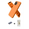 MARSİLYAN™- iPhone 12 Pro Max Kılıf Kozmos Yansıma Özel Seri - Siyah Mat Seramik Nano Ekran Koruyucu + Renkli Kamera Lens Koruma Cam - MI
