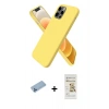MARSİLYAN™- iPhone 12 Pro Max Kılıf Kozmos Yansıma Özel Seri - Siyah Mat Seramik Nano Ekran Koruyucu + Shine Kamera Lens Koruma Cam - MI