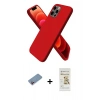 MARSİLYAN™- iPhone 12 Pro Max Kılıf Kozmos Yansıma Özel Seri - Siyah Mat Seramik Nano Ekran Koruyucu + Shine Kamera Lens Koruma Cam - PE
