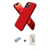 MARSİLYAN™- iPhone 12 Pro Max Kılıf Kozmos Yansıma Özel Seri - Siyah Mat Seramik Nano Ekran Koruyucu + Shine Kamera Lens Koruma Cam - MI