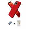 MARSİLYAN™- iPhone 12 Pro Max Kılıf Kozmos Yansıma Özel Seri - Siyah Mat Seramik Nano Ekran Koruyucu + Shine Kamera Lens Koruma Cam - SH