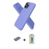 MARSİLYAN™- iPhone 12 Pro Max Kılıf Kozmos Yansıma Özel Seri - Siyah Polymer Nano Ekran Koruyucu + Renkli Kamera Lens Koruma Cam - TU