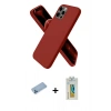 MARSİLYAN™- iPhone 12 Pro Max Kılıf Kozmos Yansıma Özel Seri - Siyah Polymer Nano Ekran Koruyucu + Shine Kamera Lens Koruma Cam - MI