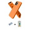 MARSİLYAN™- iPhone 12 Pro Max Kılıf Kozmos Yansıma Özel Seri - Siyah Polymer Nano Ekran Koruyucu + Shine Kamera Lens Koruma Cam - MI