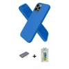 MARSİLYAN™- iPhone 12 Pro Max Kılıf Kozmos Yansıma Özel Seri - Siyah Polymer Nano Ekran Koruyucu + Yeşil Renkli Kamera Lens Koruma Cam
