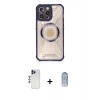 MARSİLYAN™- iPhone 12 Pro Max Kılıf Kutup Modern - Siyah Joko Magic 5D Cam + Shine Kamera Lens - LT