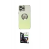 MARSİLYAN™- iPhone 12 Pro Max Kılıf Kutup Yansıma Özel Seri - Şeffaf Temperli Cam Ekran Koruyucu