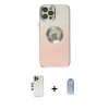 MARSİLYAN™- iPhone 12 Pro Max Kılıf Kutup Yansıma Özel Seri - Siyah Joko Magic 5D Cam + Shine Kamera Lens - GD