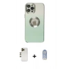 MARSİLYAN™- iPhone 12 Pro Max Kılıf Kutup Yansıma Özel Seri - Siyah Joko Magic 5D Cam + Shine Kamera Lens - GD
