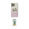 MARSİLYAN™- iPhone 12 Pro Max Kılıf Kutup Yansıma Özel Seri - Siyah Polymer Nano Ekran Koruyucu