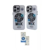 MARSİLYAN™- iPhone 12 Pro Max Kılıf Nova Doku Koleksiyonu - Şeffaf Royal Nano Ekran Koruyucu